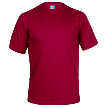 Футболка мужская Плотность 160 гр/кв.м.2 размеры: от XS до 3XL. бордовая