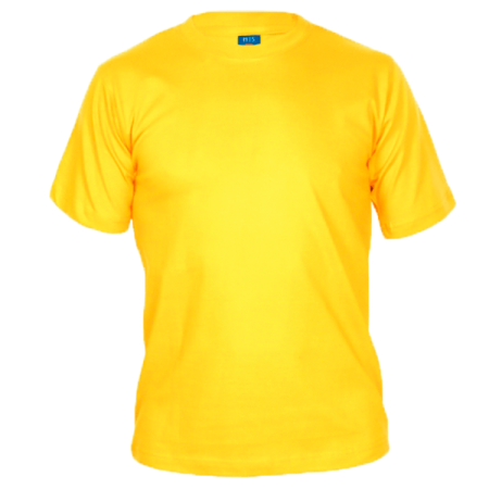 Футболки мужские Великаны Плотность 160 гр/кв.м.2 размера: 4XL-5XL Кулирная гладь, укрепленное плечо 100 % хлопок жёлтая