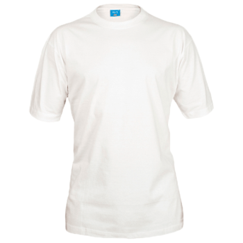 Футболка мужская Плотность 160 гр/кв.м.2 размеры: от XS до 3XL. белая
