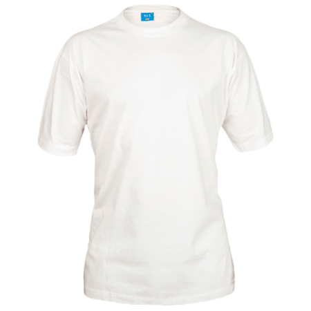 Футболка мужская Плотность 160 гр/кв.м.2 размеры: от XS до 3XL. белая