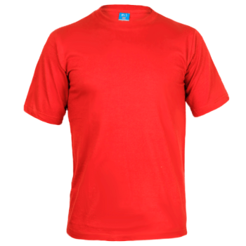 Футболки мужские Супер Великаны Плотность 160 гр/кв.м.2 размера: 6XL-7XL Кулирная гладь, укрепленное плечо 100 % хлопок красная